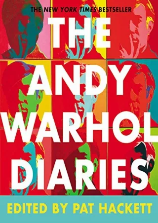 read❤ The Andy Warhol Diaries