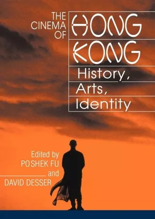 read pdf The Cinema of Hong Kong: History, Arts, Identity