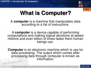 chapter 1 introduction to computers