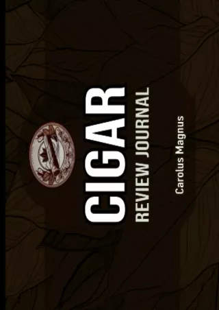 read pdf Cigar Review Journal