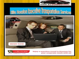 Elite Houston Executive Transportation Services