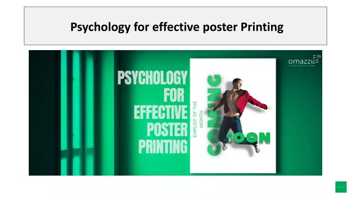 psychology for effective poster printing