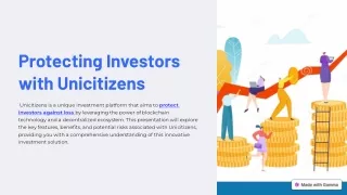 protecting investors with unicitizens