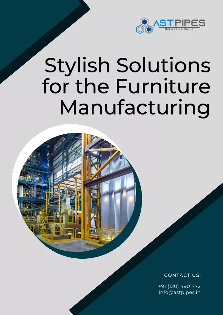 stylish solutions for the furniture manufacturing