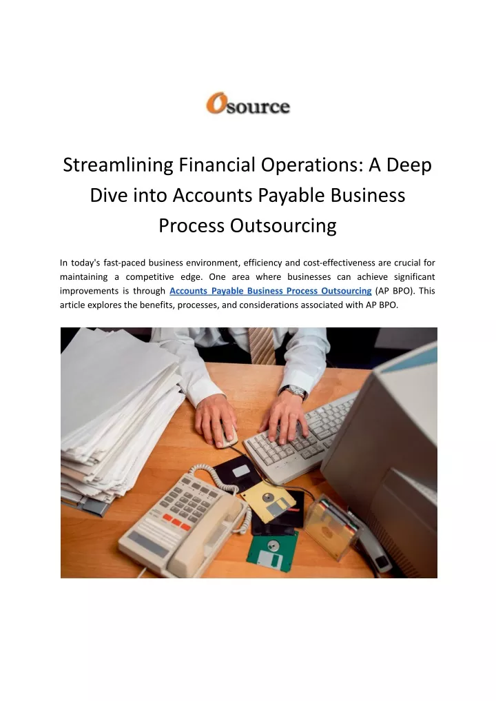 streamlining financial operations a deep dive