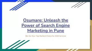 Pune's Top-Rated SEM: Drive Traffic & Conversions with Osumare