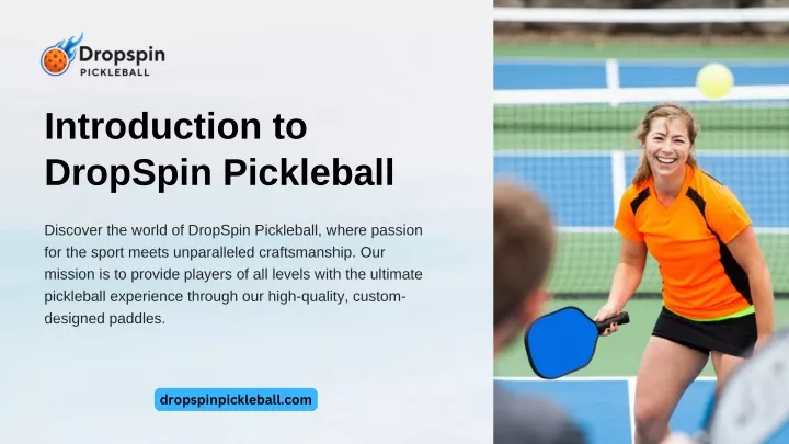 introduction to dropspin pickleball