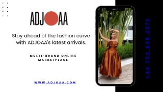 ADJOAA: Online African Clothing Store By African designers