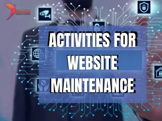 Activities For Website Maintenance