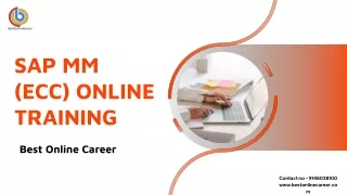 sap mm ecc online training