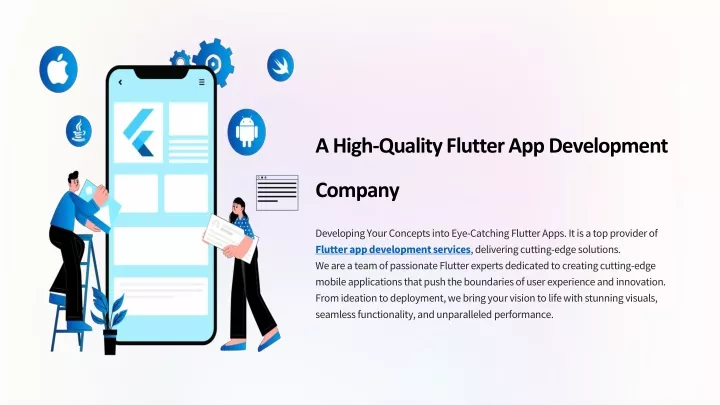 a high quality flutter app development company