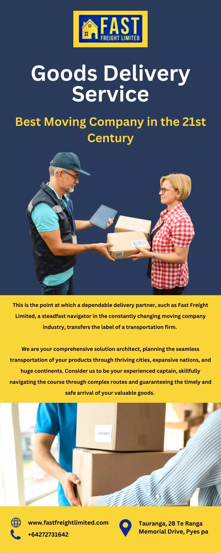 goods delivery service best moving company