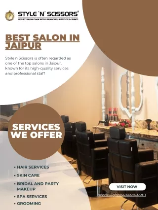 Best Salon in Jaipur | Style n Scissors