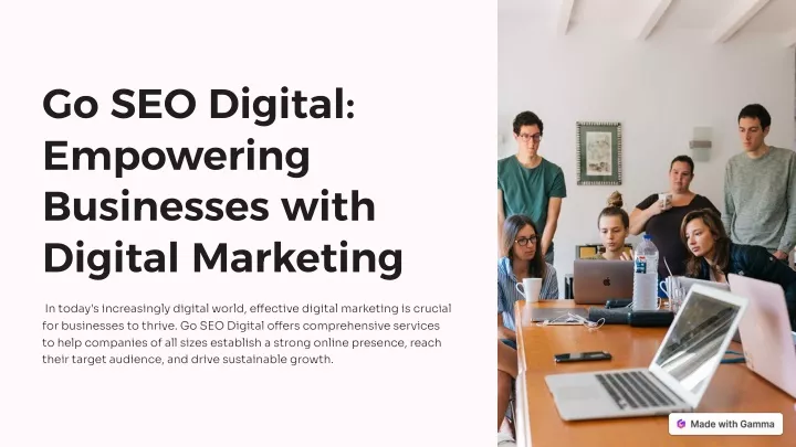 go seo digital empowering businesses with digital