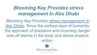 Blooming Key - Best Life Coach In Dubai