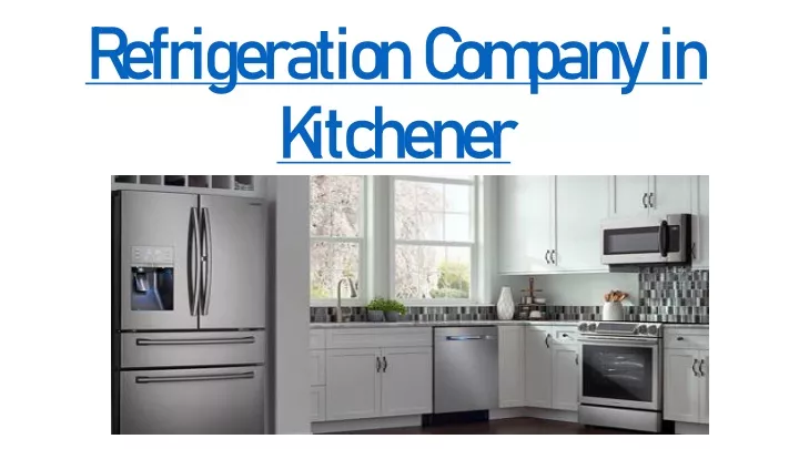 refrigeration company in kitchener