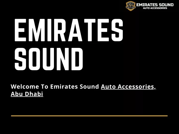 emirates sound