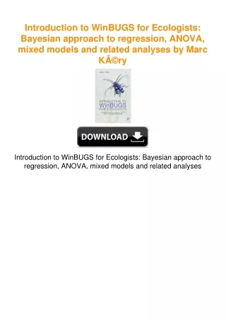 Introduction to WinBUGS for Ecologists: Bayesian approach to regression,