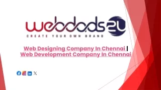 Web Designing Company In Chennai