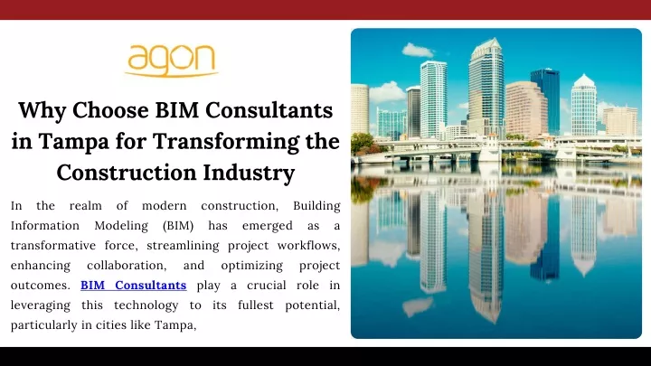 why choose bim consultants in tampa