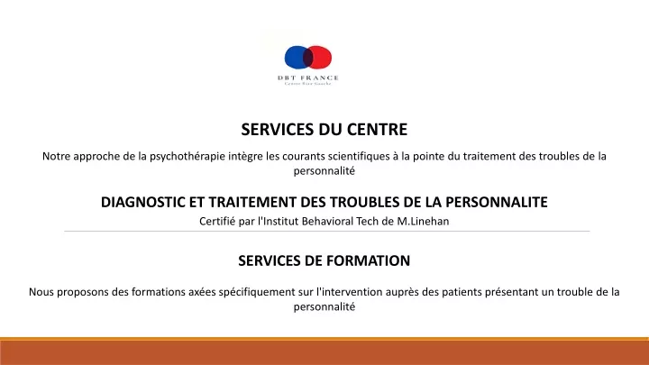 services du centre