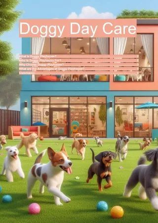 Doggy Day Care -PDF