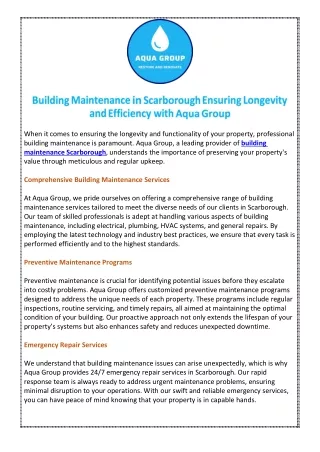 when it comes to ensuring the longevity