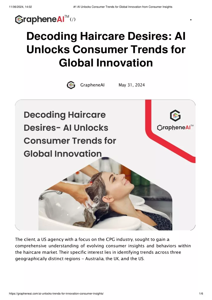 PPT - #1 AI Unlocks Consumer Trends for Global Innovation from Consumer ...