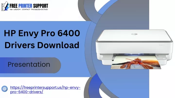 hp envy pro 6400 drivers download