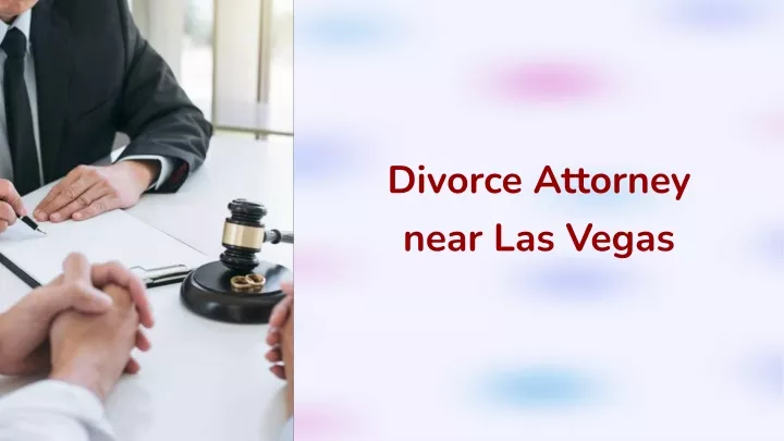 divorce attorney near las vegas