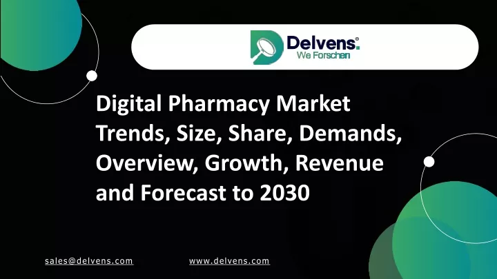 digital pharmacy market trends size share demands