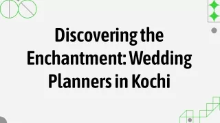 Experienced Wedding Organizers in Kochi for Your Big Day