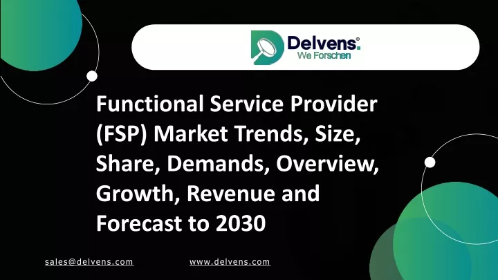 functional service provider fsp market trends