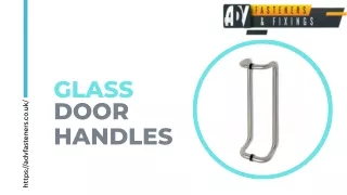 Stylish and Durable Glass Door Handles for Modern Spaces