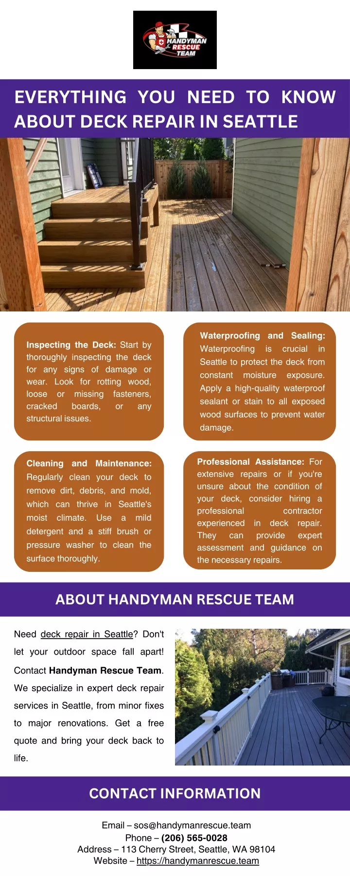 everything you need to know about deck repair