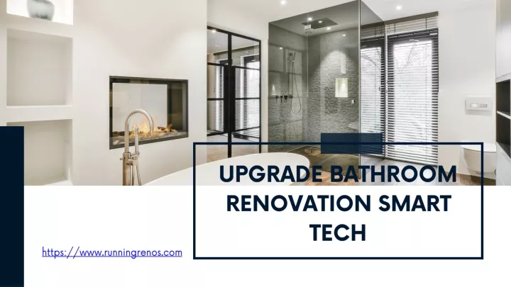 upgrade bathroom renovation smart tech