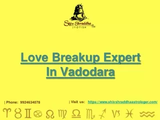 Love Breakup Expert In Vadodara | Shiv Shraddha Astrologer