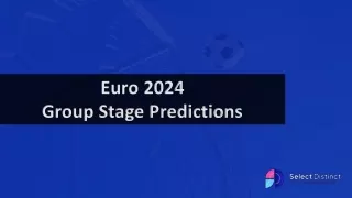 Euro 2024 Predictions