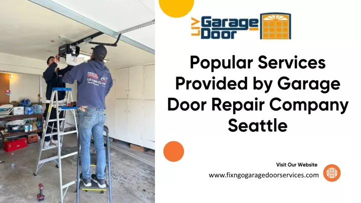 popular services provided by garage door repair