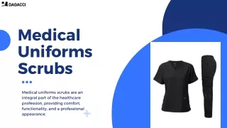 Stylish and Functional Medical Uniforms Scrubs for Healthcare Professionals