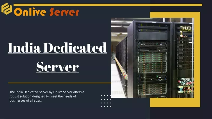 india dedicated server