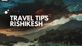 travel tips rishikesh