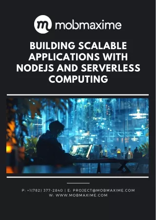 Building Scalable Applications with NodeJs and Serverless Computing