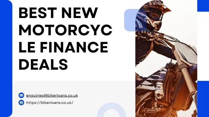 best new motorcyc le finance deals