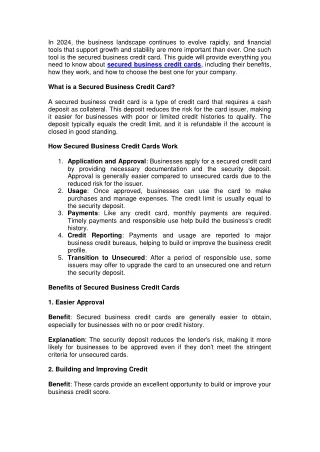 in 2024 the business landscape continues