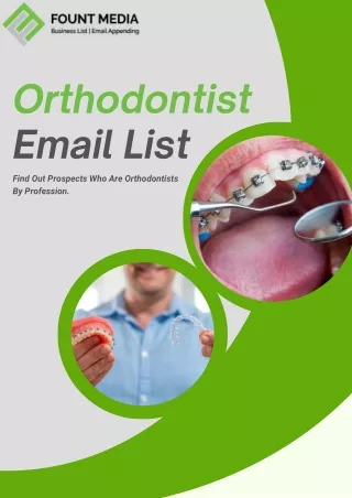 Orthodontist Email List - PDF