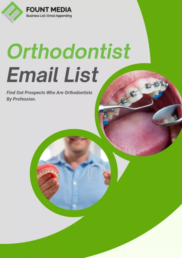 orthodontist email list