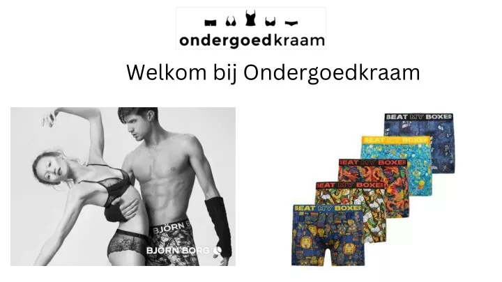 welkom bij ondergoedkraam