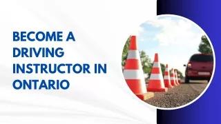 Become a Driving Instructor in Ontario  Gold Star Driving School