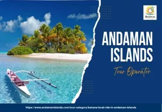 Banana Boat Ride in Andaman Islands